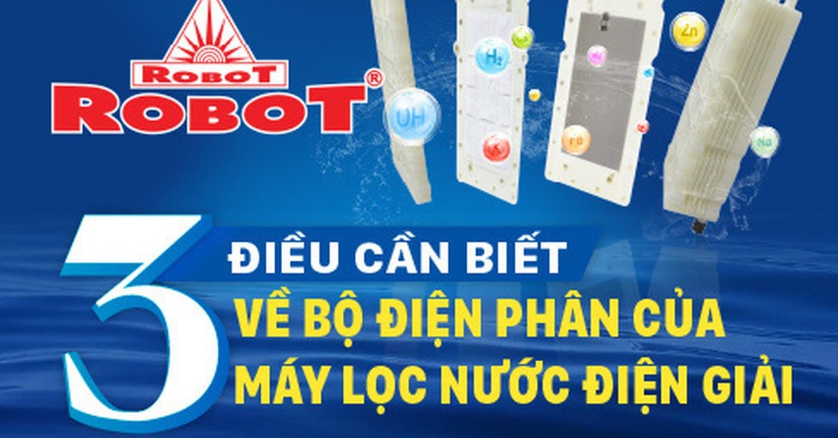 Điều cần biết về bộ điện phân của máy lọc nước điện giải