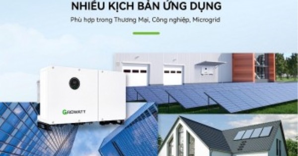 Growatt ra mắt biến tần hybrid mới cho ứng dụng lưu trữ trong thương mại quy mô vừa và nhỏ