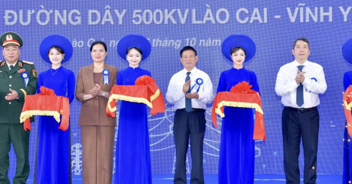 Đường dây 500kV Lào Cai – Vĩnh Yên quy mô 7.400 tỉ đồng hoàn thành trong 6 tháng