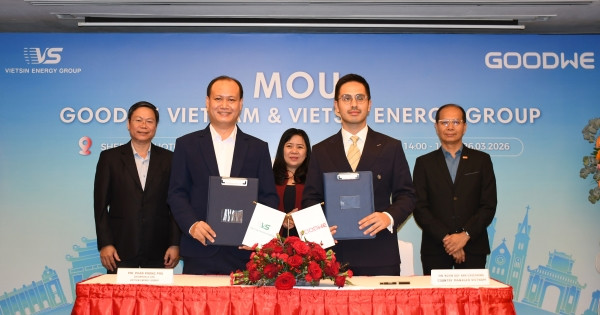 Vietsin ‘bắt tay’ GoodWe thúc đẩy giải pháp lưu trữ điện mặt trời