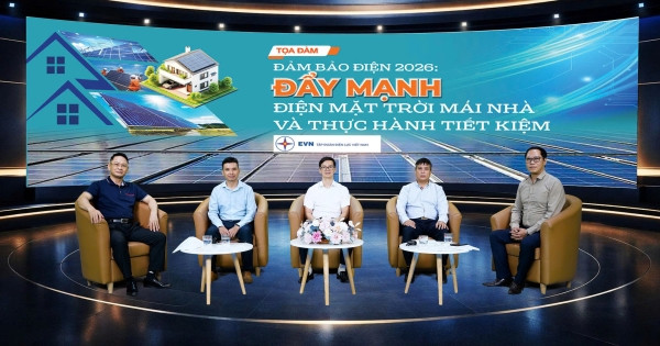 ‘Đánh thức’ nguồn điện mặt trời mái nhà