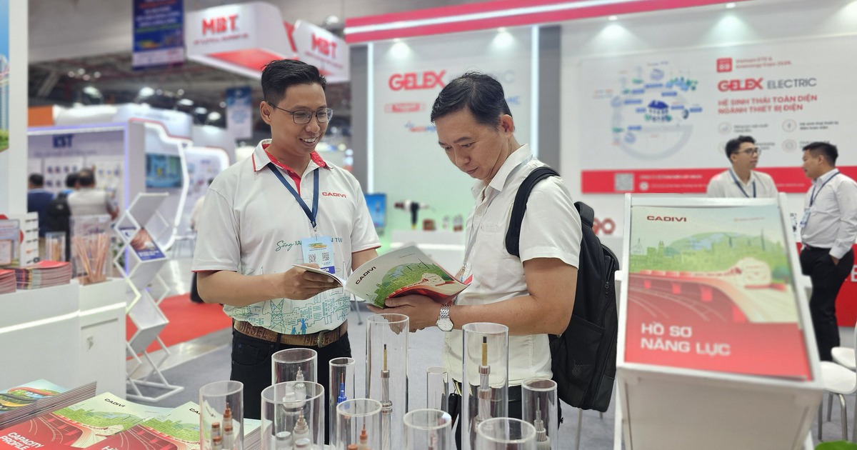 650 doanh nghiệp mang công nghệ điện hiện đại, năng lượng xanh đến TP.HCM