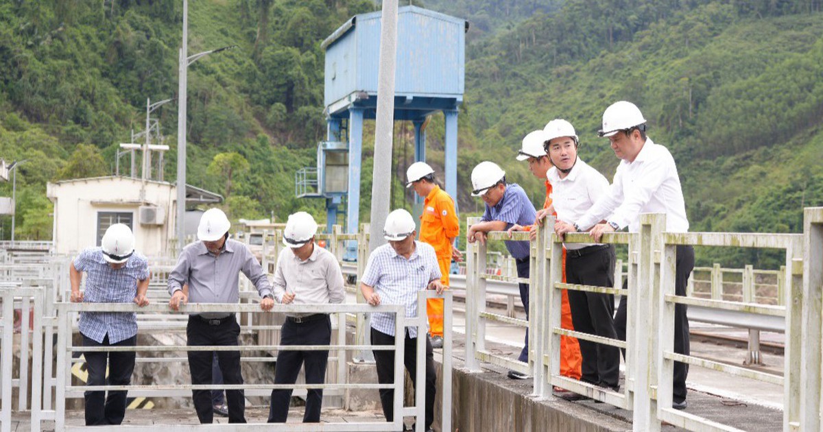Kiểm tra an toàn đập, hồ chứa tại Thủy điện Sông Bung 4